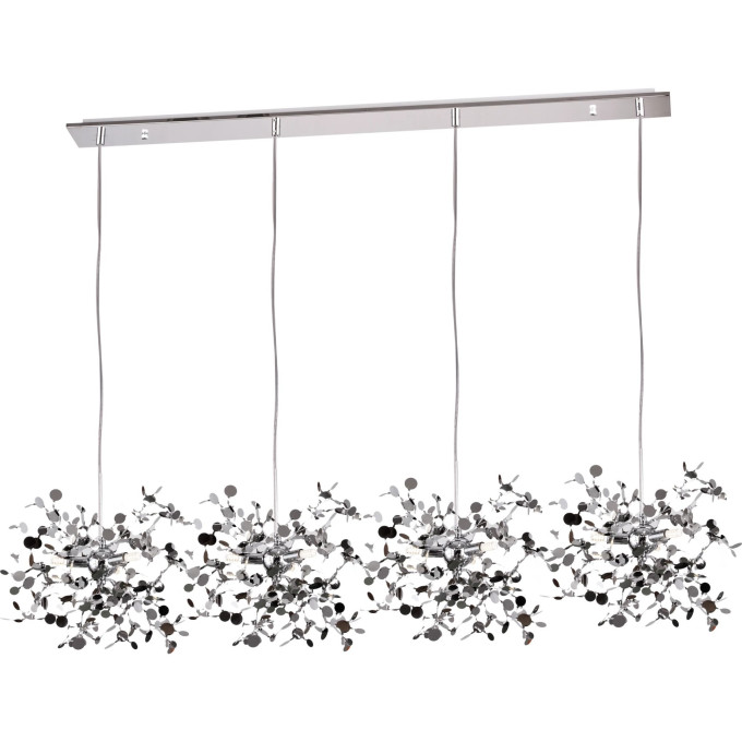 Подвес четверной линейный LIGHTSTAR EXTRA L4PL721134 5W(led) G9 (721134 - 4 + 572144 -1) хром